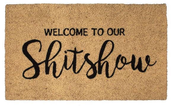 COIR MAT-WELCOME SHOW 30X18