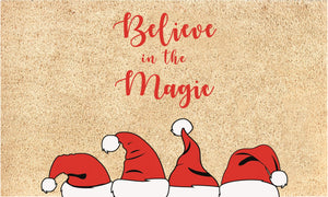 COIR MAT BELIEVE MAGIC 30X18"