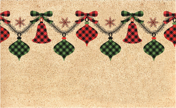 COIR MAT ORNAMENTS 30X18