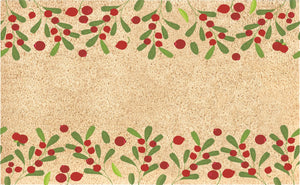 COIR MAT BERRIES 30X18"
