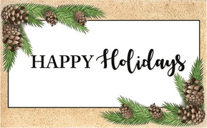 COIR MAT HOLIDAYS (FALL24)