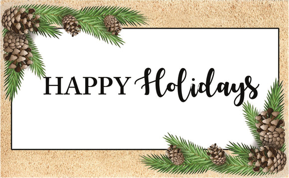 COIR MAT HOLIDAYS (FALL24)