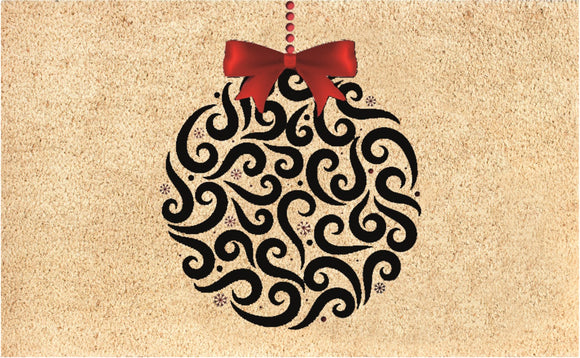 COIR MAT CHRISTMAS BAL(FALL24)