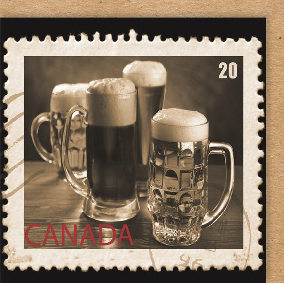 CARD CANADA BEER