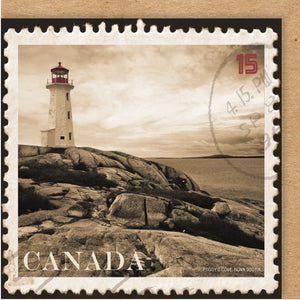 CARD CANADA PEGGYS COVE
