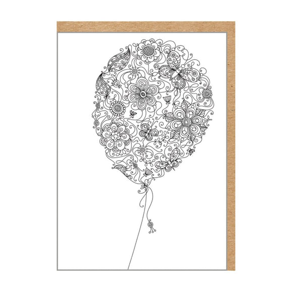 CARD COLOUR BALLOON
