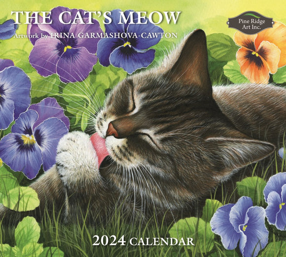 2024 CALENDAR CAT'S MEOW