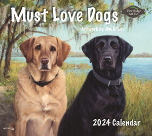 2024 CALENDAR MUST LOVE DOGS